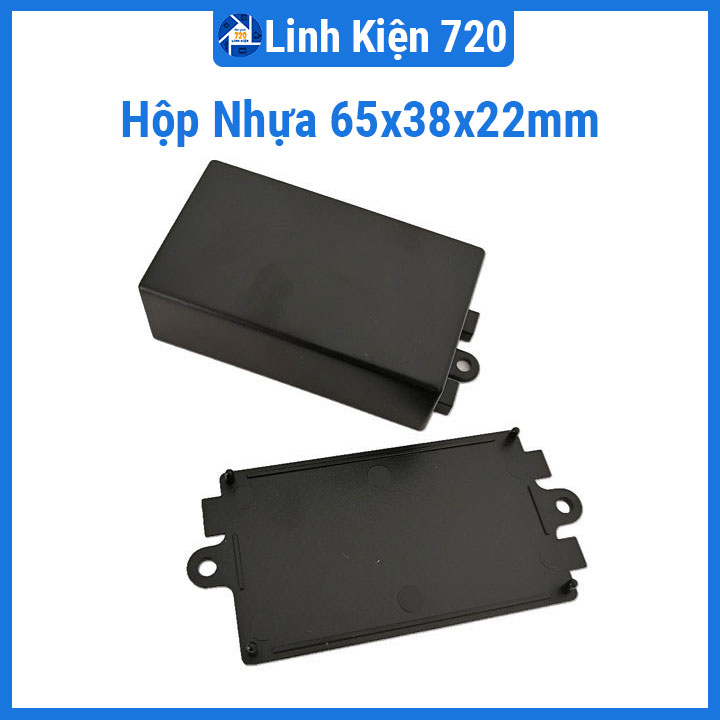 Hộp nhựa 65x38x22mm đựng bảng mạch điện tử kỹ thuật