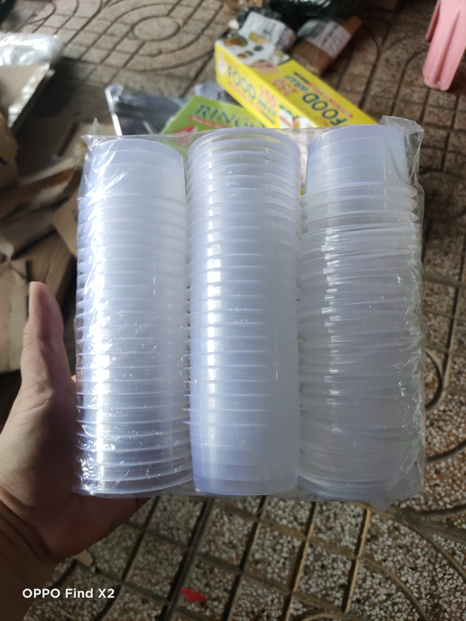 [HCM]Hũ Làm Bánh Plan Số 1 - Lốc 50 Cái Màu Trắng