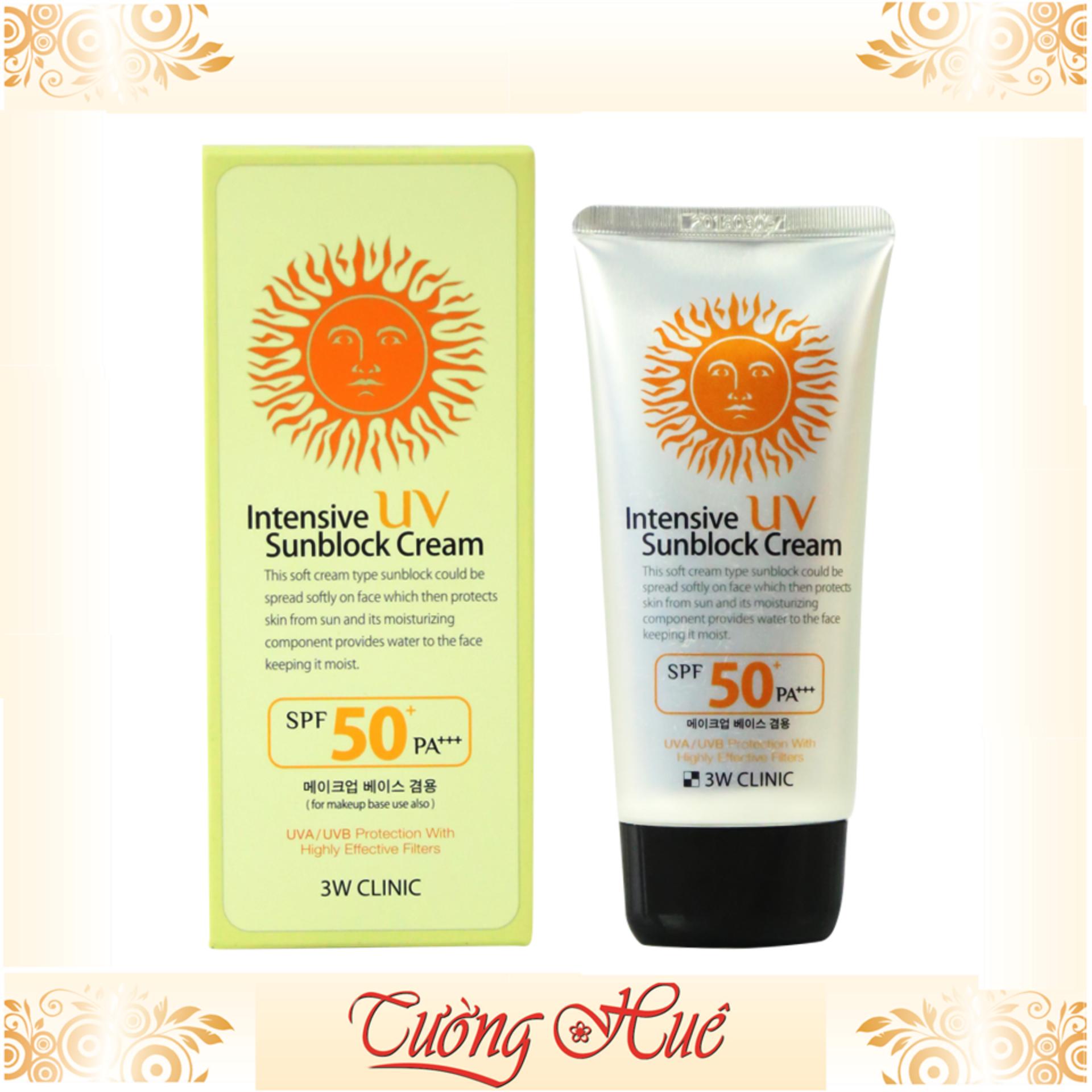 KEM CHỐNG NẮNG 3W CLINIC 70ml
