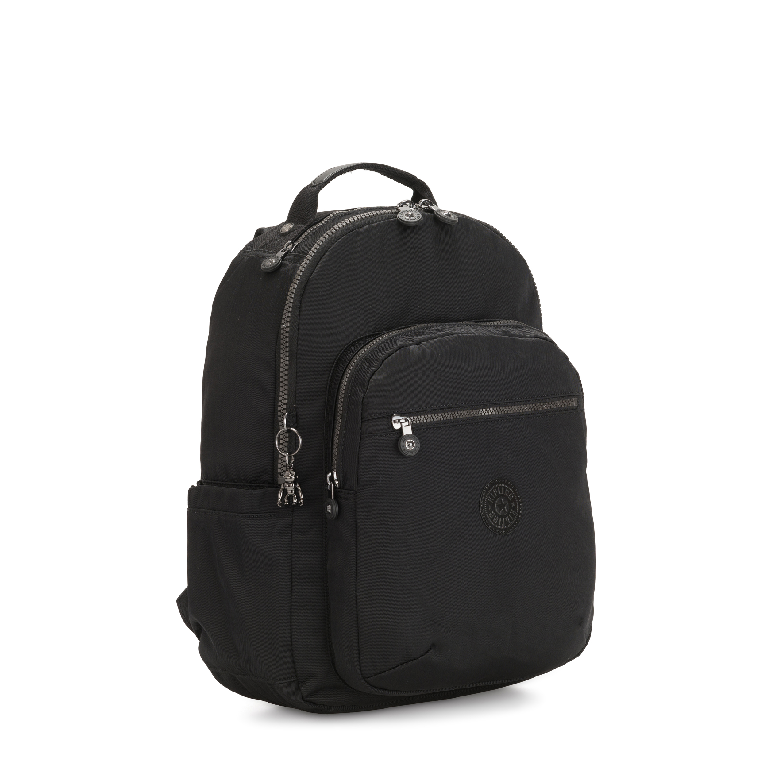 Kipling Balo Seoul - Rich Black/ Almost Grey - HUKI4744