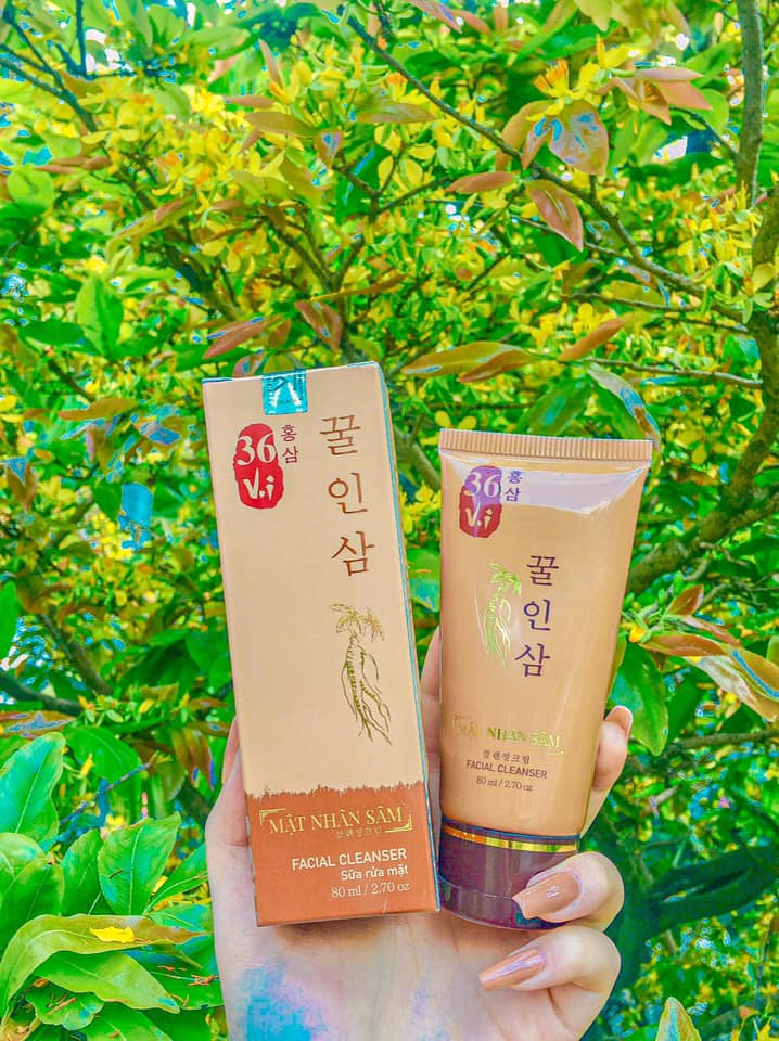 [Chính hãng] Sữa Rửa Mặt Mật Nhân Sâm 36.VỊ