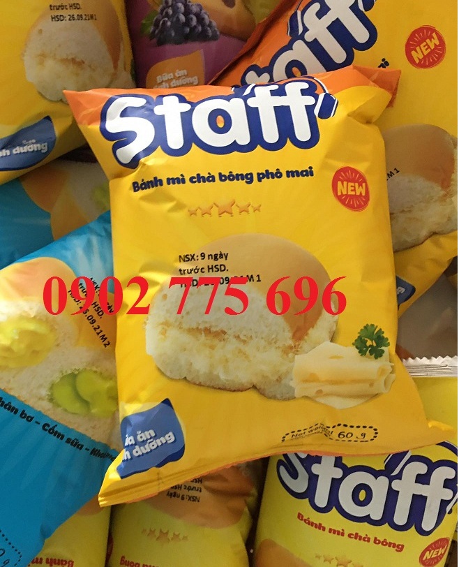 2 Bánh Mì Tươi Chà Bông Phô Mai Staff
