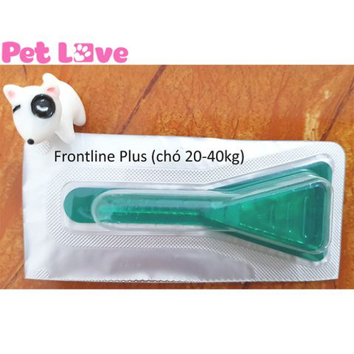 1 tuýp Frontline Plus nhỏ gáy diệt ve rận, bọ chét