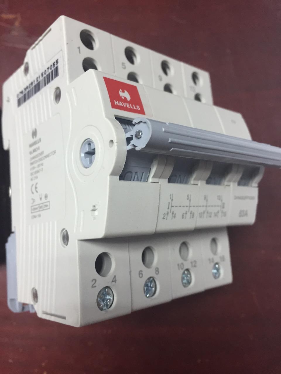 CẦU DAO ĐẢO CHIỀU -2P & 4P  HAVELLS ẤN ĐỘ