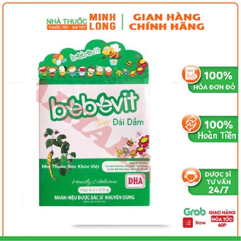 Bebevit Gold - Đái dầm ở trẻ