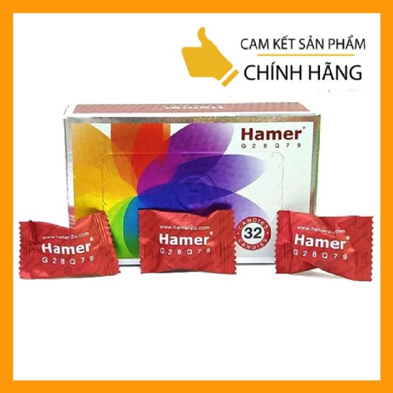 [HCM]Hộp 5 viên Kẹo Sâm Hamer Ginseng [chuẩn auth date 2024] Mạnh Hơn Xtreme Candy - Tăng Cường Sinh Lí Nam Giới -  Chính Hãng Từ Mỹ nhập khẩu