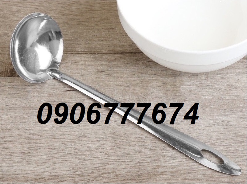 VÁ / MUÔI inox cán hình giọt nước bền đẹp
