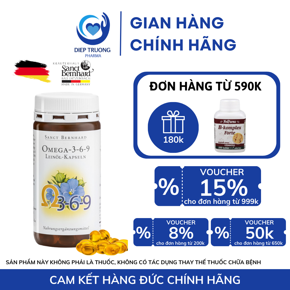 OMEGA 3-6-9 SANCT BERNHARD, ĐỨC