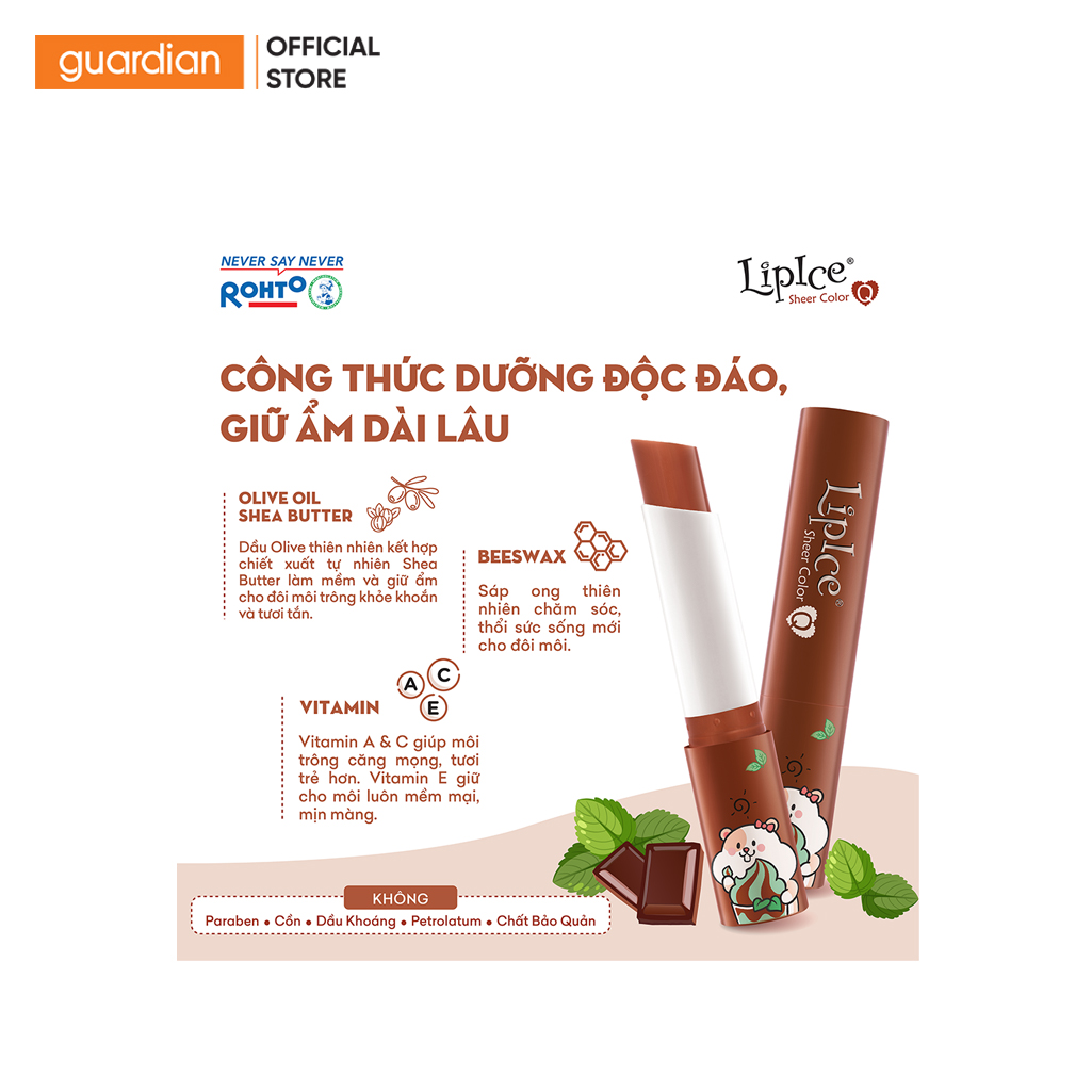 Son dưỡng môi Lipice Sheer Color Q 2.4g