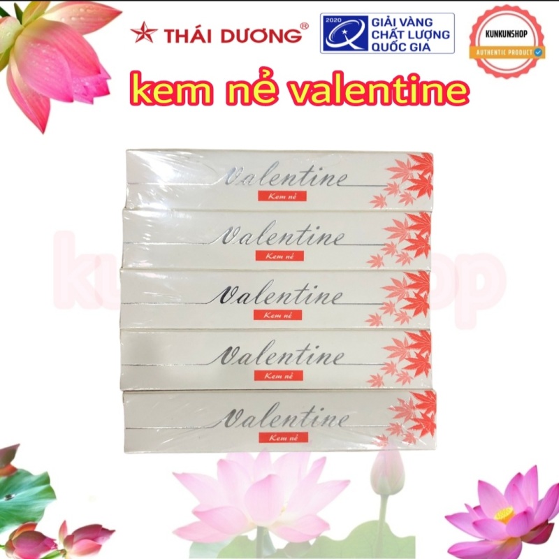 ✔️Chính Hãng✔️ Kem Nẻ Valentine Tube20g Sao Thái Dương - Giúp Da Mịn Màng Cân Bằng Độ Ẩm Cải Thiện Vùng Khô Rát nhập khẩu