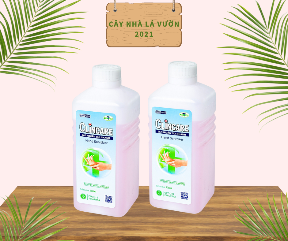Dung Dịch Sát Khuẩn Nhanh Clincare 500ml ( Có Vòi Rời )