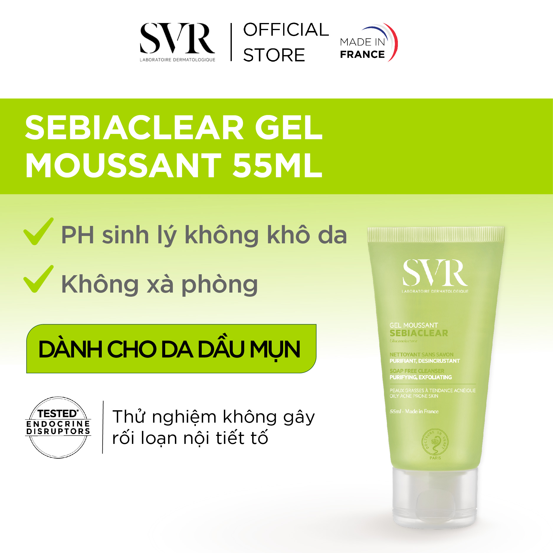 [DA XINH NGỜI SÁNG, ĐÓN TẾT SANG] Bộ quà tặng chăm sóc da SVR