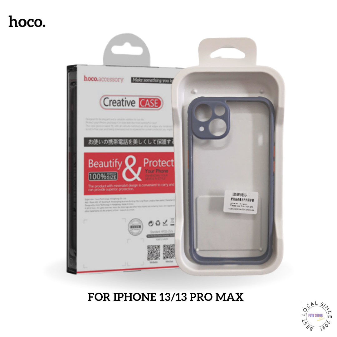 [ IPHONE 13 | 13 PRO MAX ] ỐP SILICON TRONG SUỐT CHÍNH HÃNG HOCO