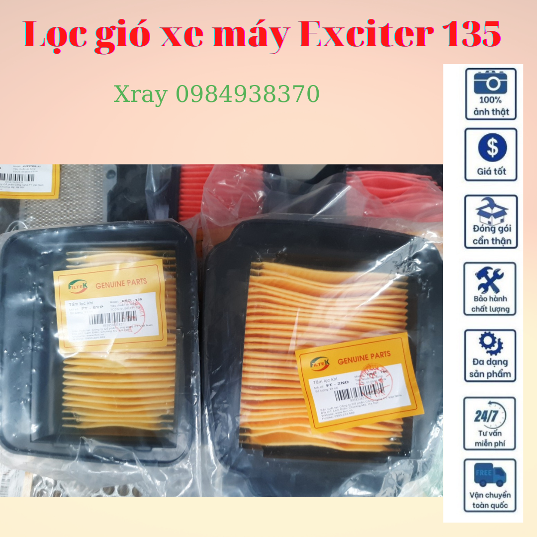 Lọc Gió Exciter 135, 150 Yamaha