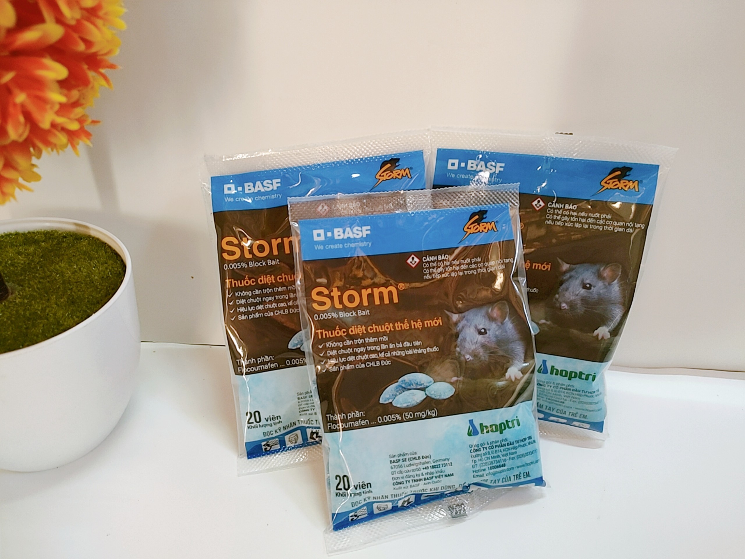 Storm thuốc chuột kẹo gói 20 viên