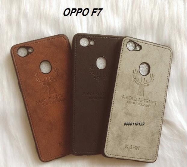 Ốp lưng thời trang in hình con hươu cho oppo F7 tài lộc