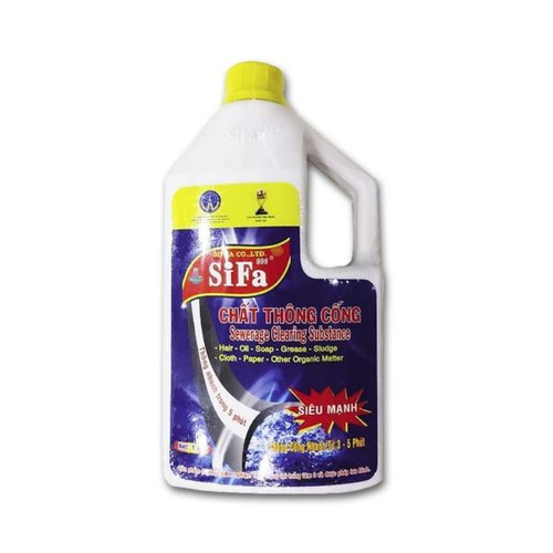 [HCM]chai chất Thông cống SIFA lớn 1400g