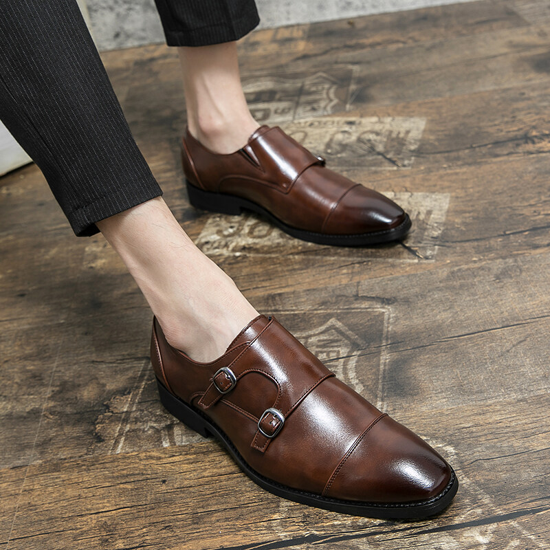 Giày Tây Da Nam Clarks CitistrideMonk826