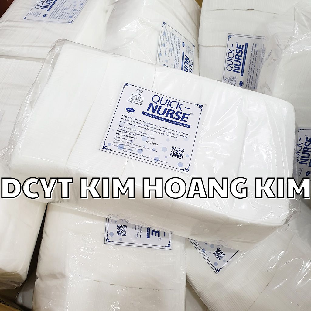 Gòn vuông Quick Nurse 500gram