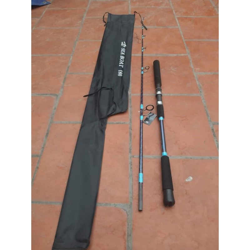 Cần cắm gốc ,cần câu jig siêu bạo lực sea boat ,khoen fuji siêu đẹp