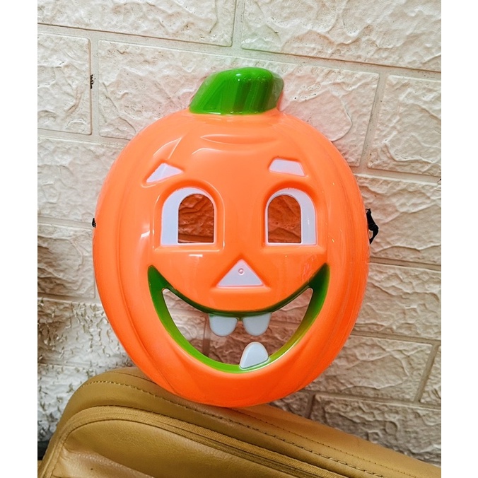 Mặt nạ bí ngô hoá trang Haloween/ mặt nạ bí ngô cosplay