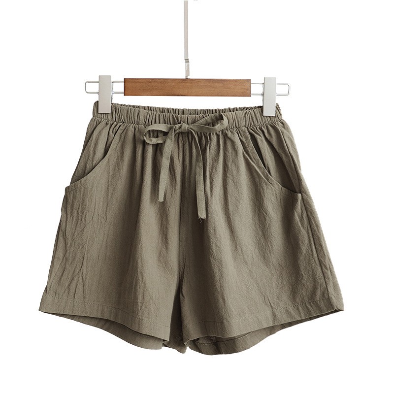 Quần short đũi nữ ống rộng cá tính MADELA