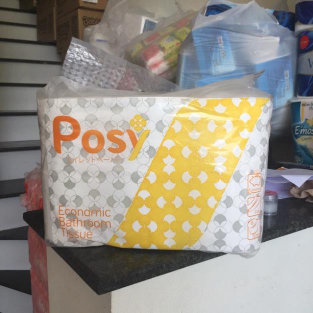 Giấy Vệ Sinh Posy Có Lõi 12 Cuộn