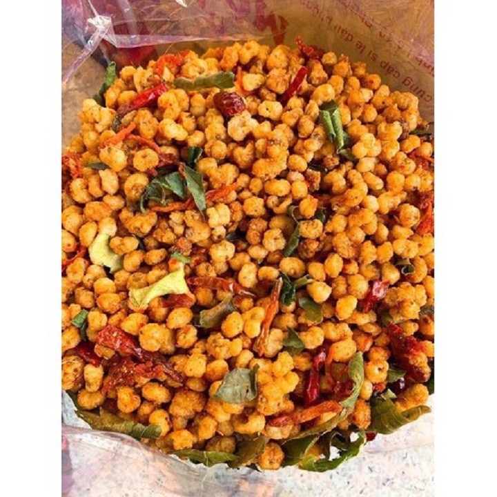 500g bắp tẩm bò sấy lá chanh