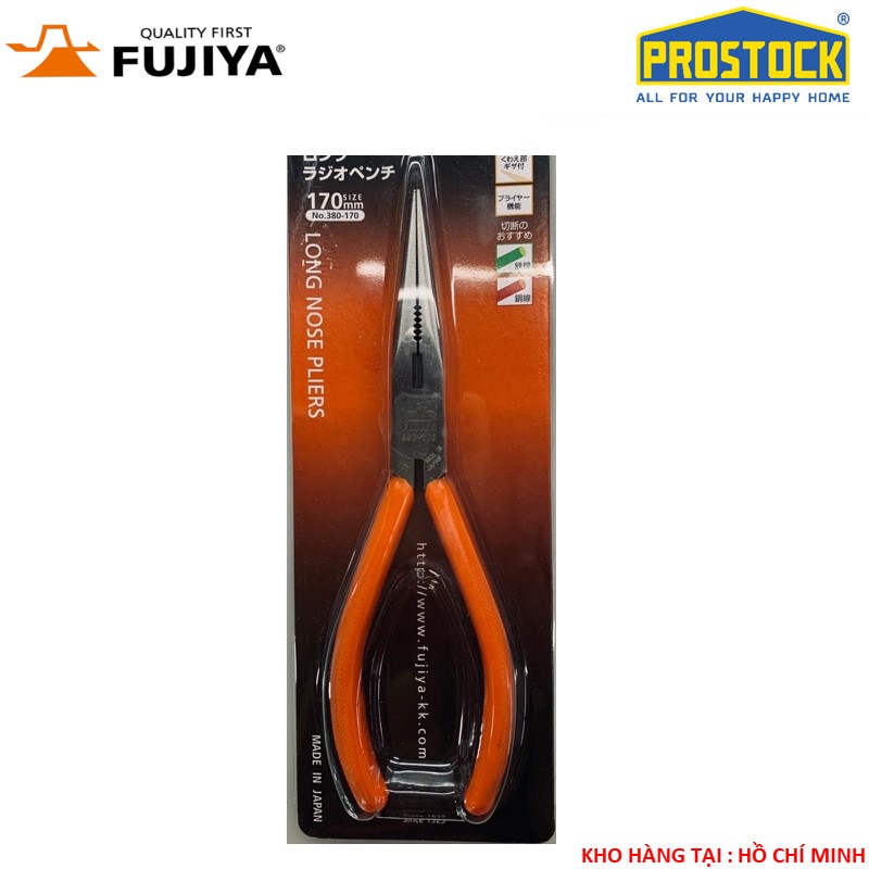 [HCM]Kìm nhọn FUJIYA 7”  380-170