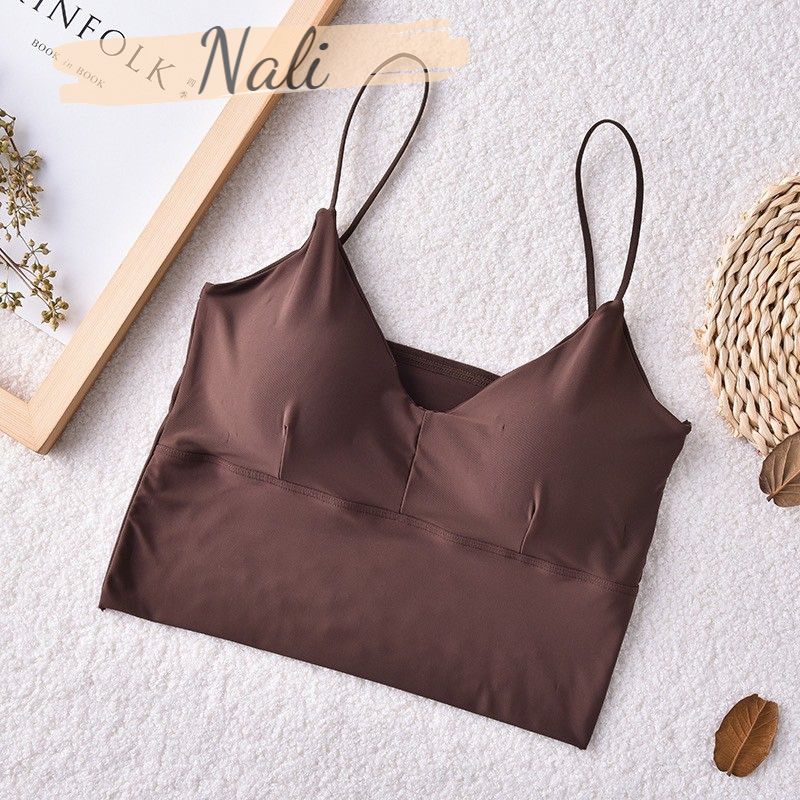 Áo bra dây mảnh sexy, bralette đúc su mút mỏng NL059