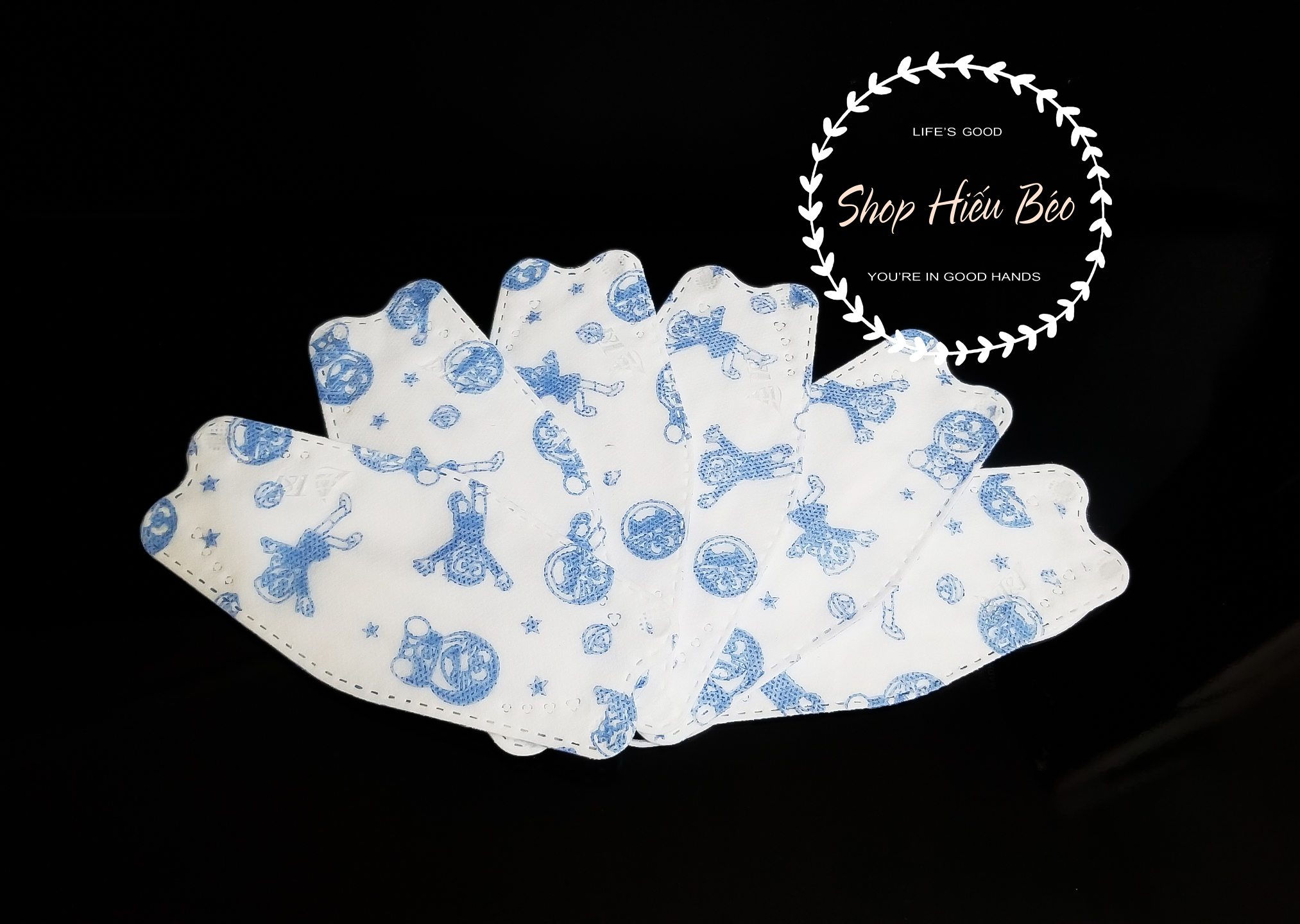 (Trẻ Em) khẩu trang y tế 3d dành cho bé cute