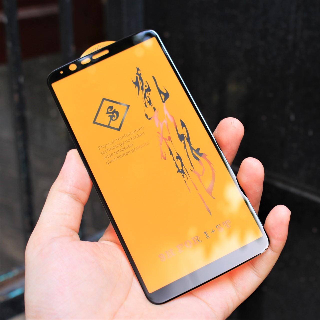 [HCM]Cường Lực 6D Oneplus 5T Full Toàn Màn Và Full Keo