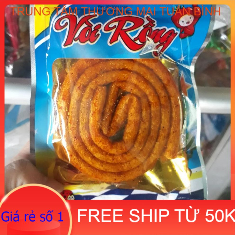 (Giảm 20K Ship Đơn 49K) 10 gói snack cay vòi rồng