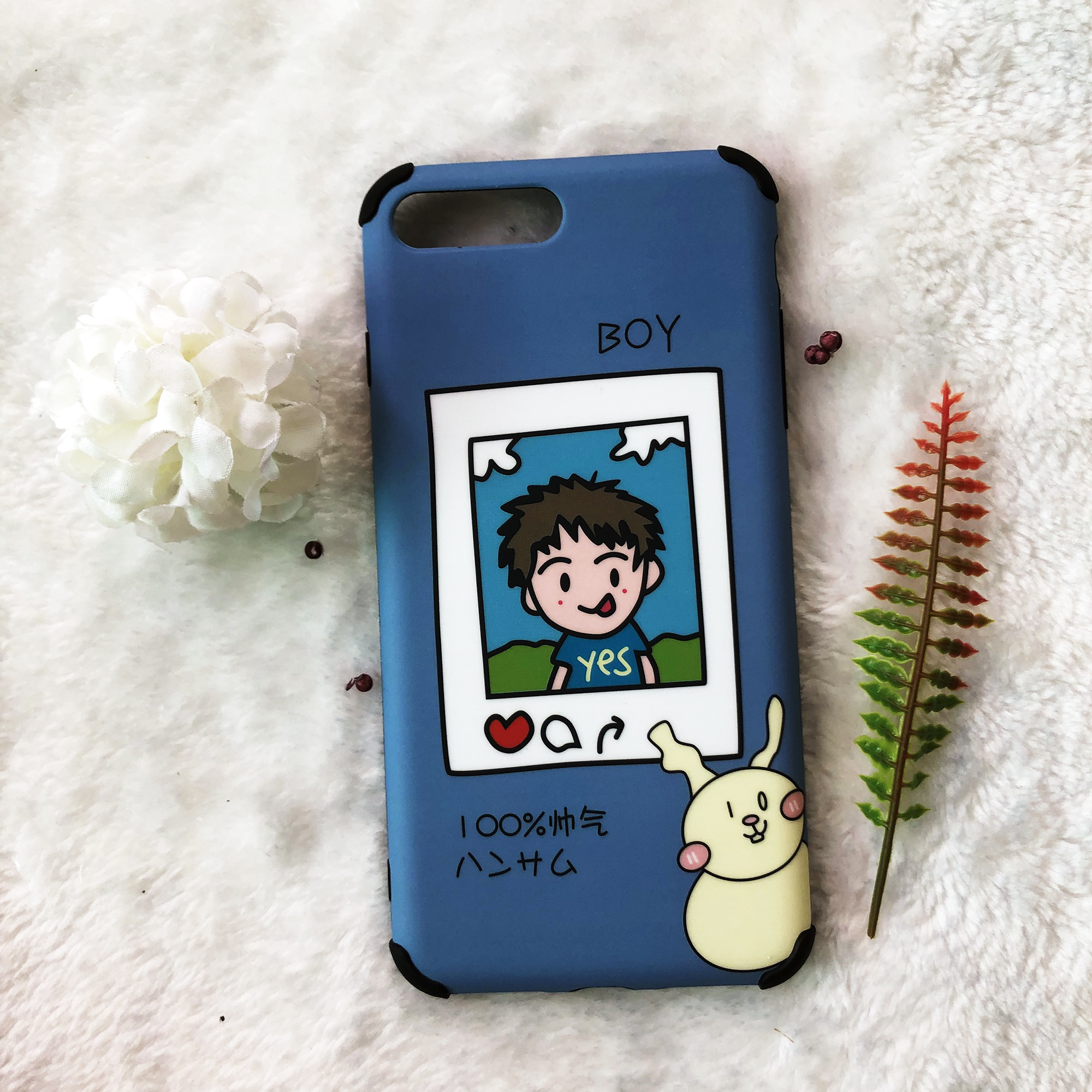 [Nhiều Mẫu] Ốp lưng IMD silicon dẻo nhám Hàn Quốc Iphone 7 Plus/ 8 Plus - Hình siêu cute