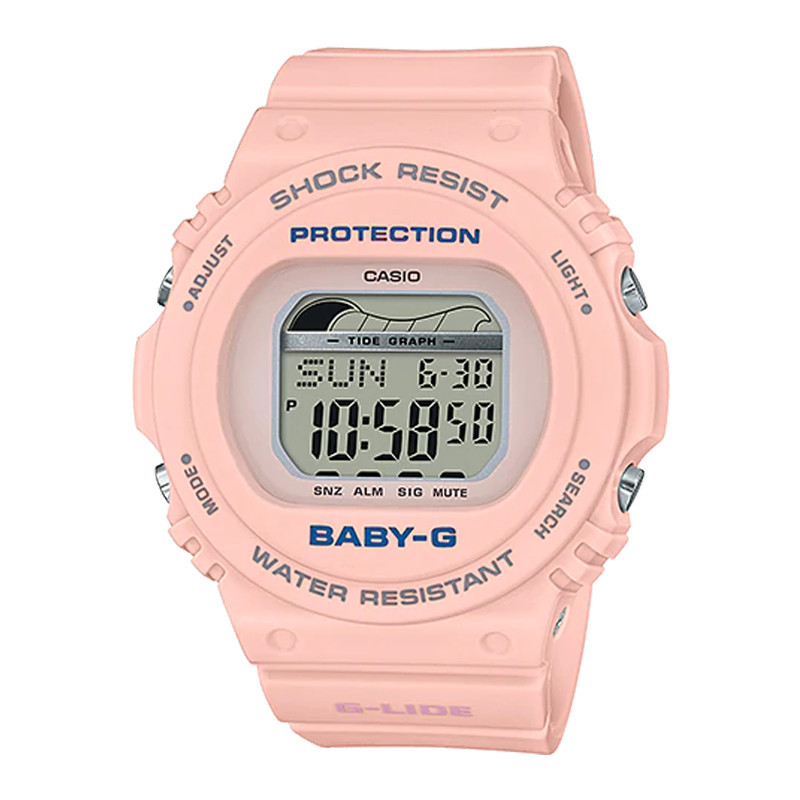 Đồng hồ nữ dây nhựa chính hãng Casio BABY-G BLX-570-4DR