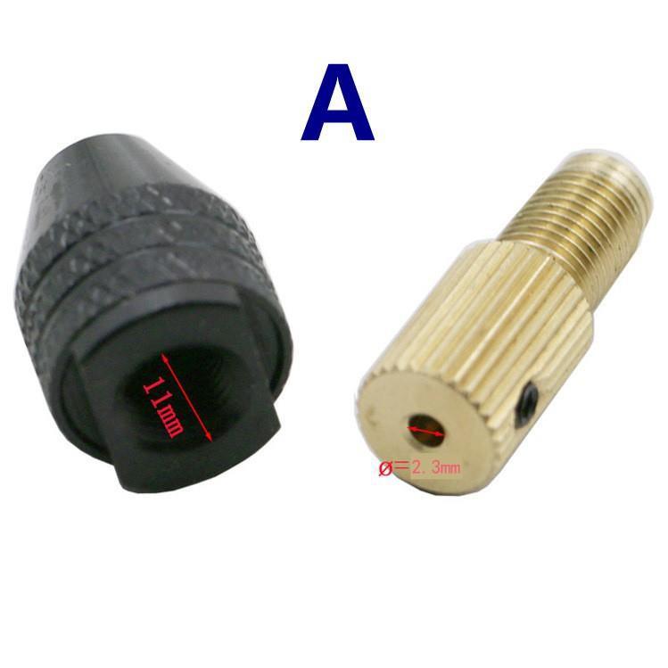 Đầu kẹp mũi khoan cho Motor trục k2 (lỗ :3.17mm)