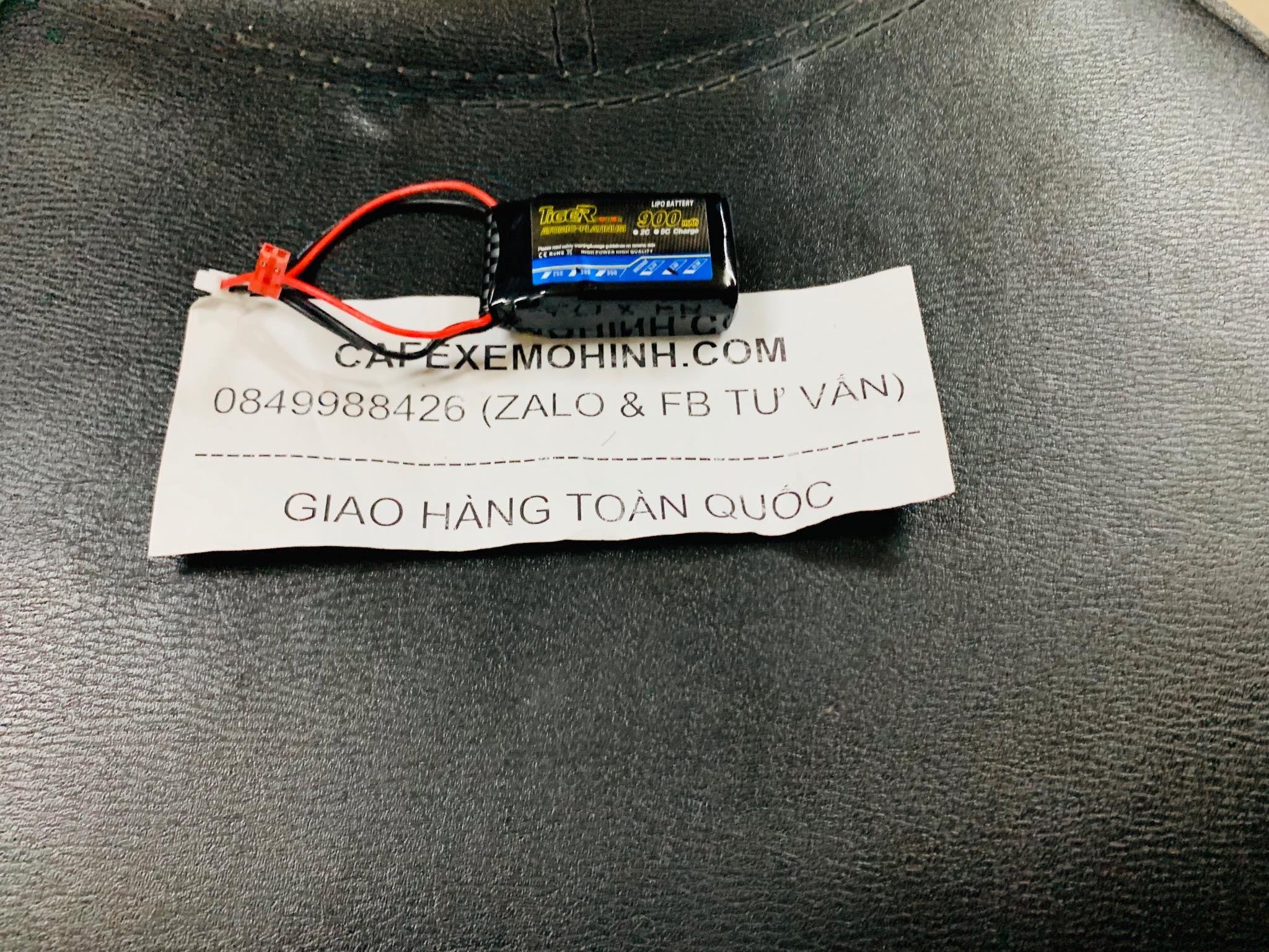 pin lipo 2s 900mah 30c 7.4v chuyên dùng cho đồ chơi điều khiển rc