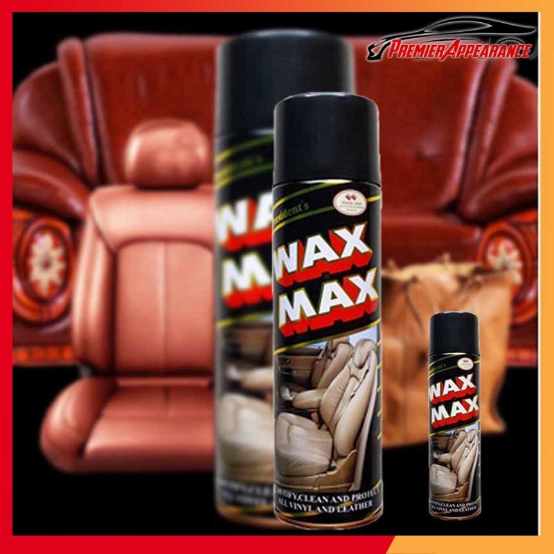 Bình Xịt Bóng Nội Thất Xe Waxmax, Xịt Bóng Taplo, Ghế Da, Chăm Sóc Xe, Bình 500ml