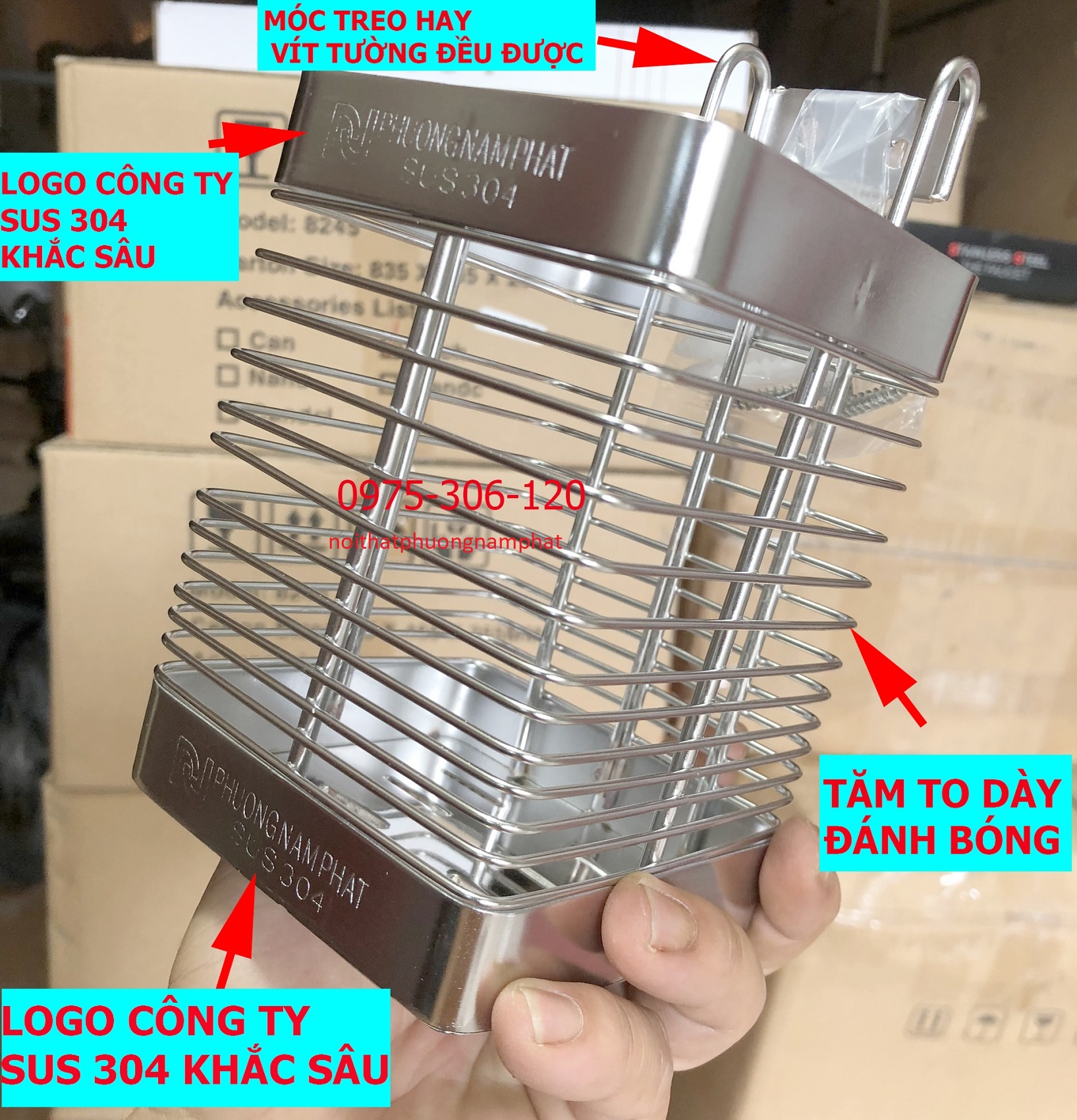 HÀNG THƯƠNG HIỆU Ống Đựng Đũa Muỗng 100% inox 304 OĐ8 ỐNG ĐŨA VUÔNG ĐƠN inox 304 chuẩn chống han gỉ,hàng đặt xưởng nặng tăm to đặc ống đũa