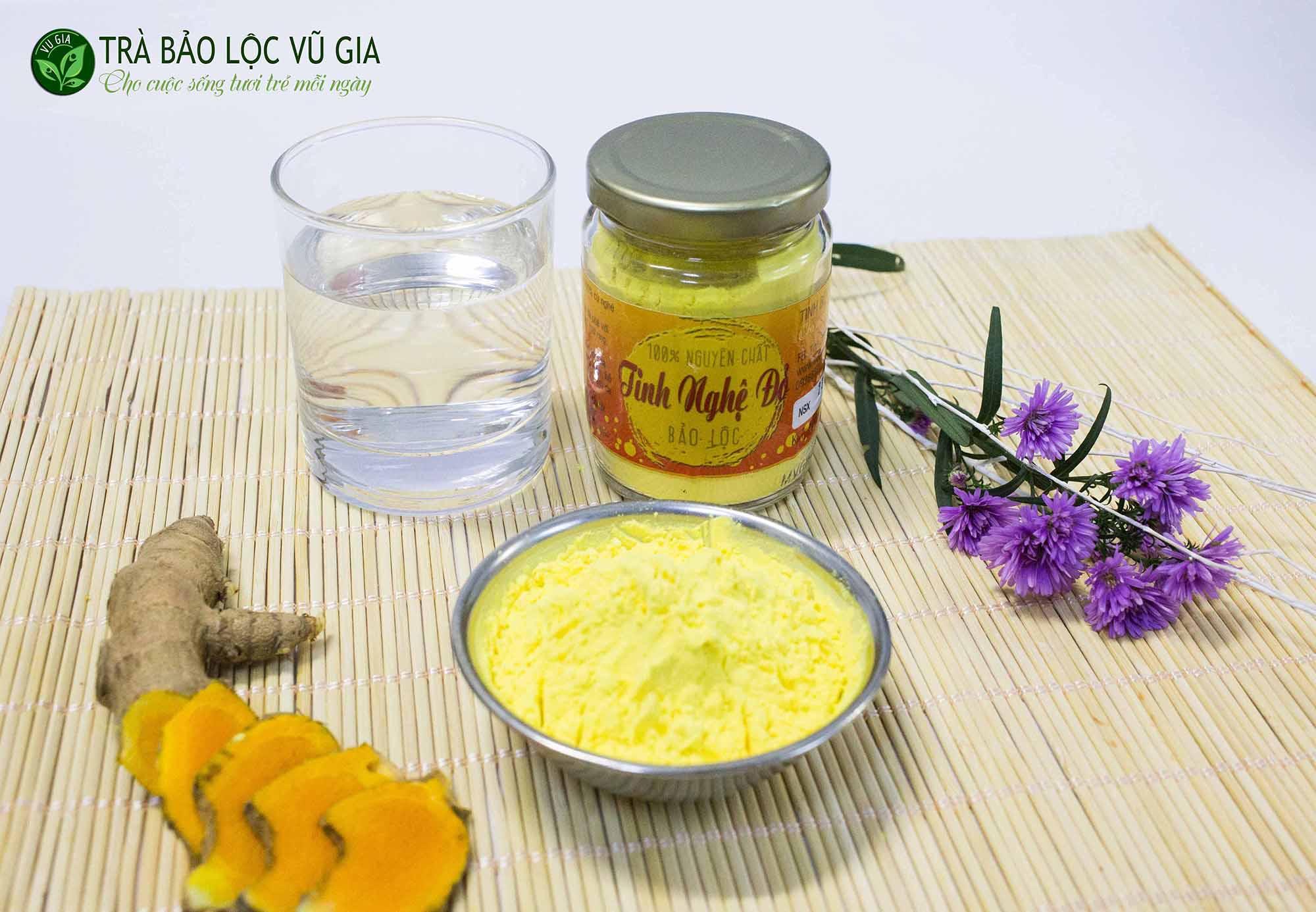 Combo 2 Tinh Bột Nghệ Đỏ Nguyên Chất Vũ Gia (100g/túi)