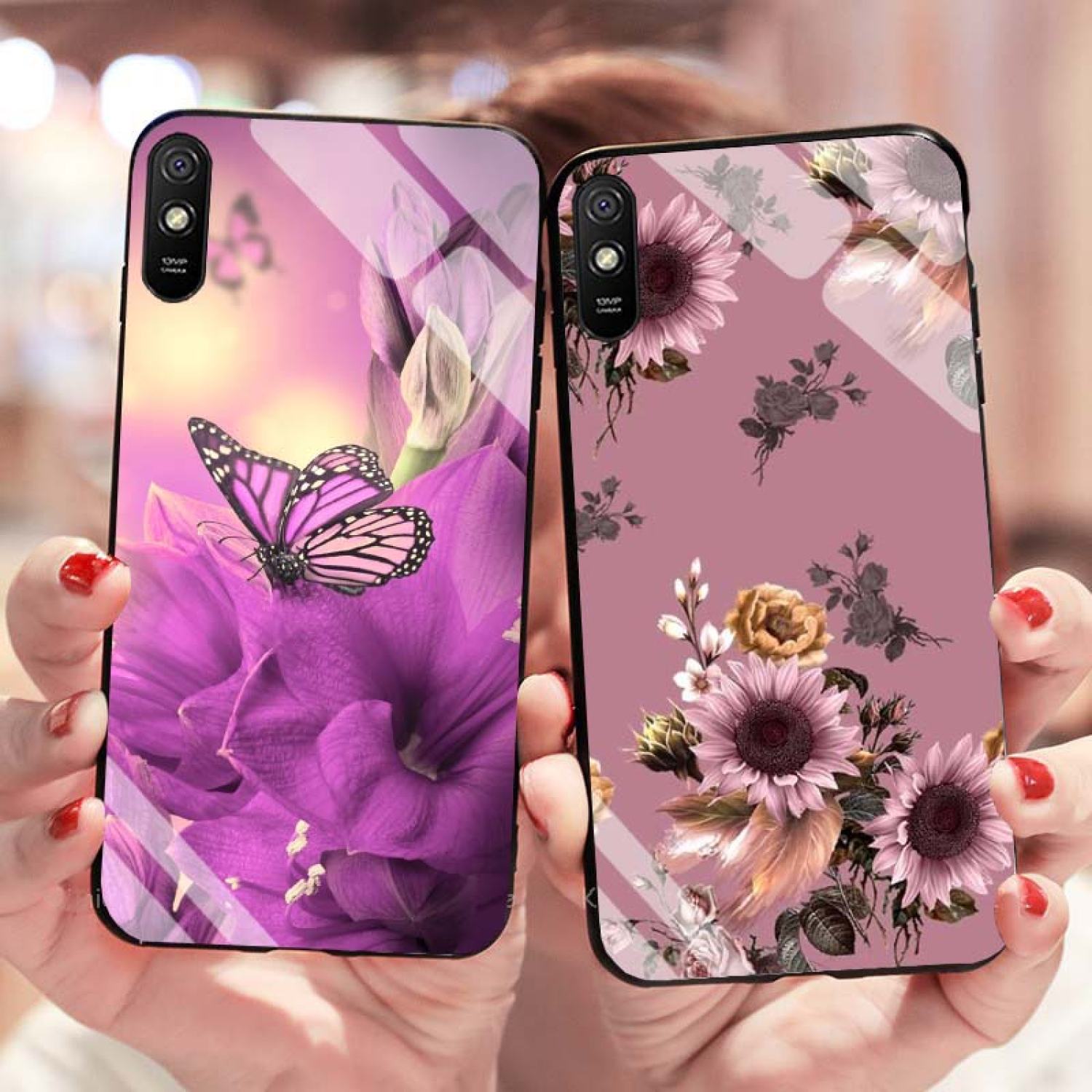 Ốp Xiaomi Redmi 9A Lưng Kính Cường Lực Mới ƞhất