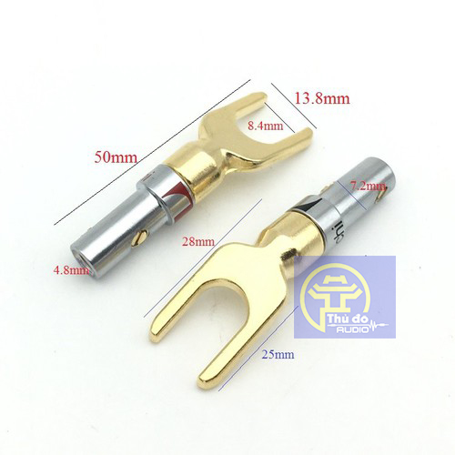 02 CÁI JACK LOA CÀNG CUA NAKAMICHI NHẬT BẢN