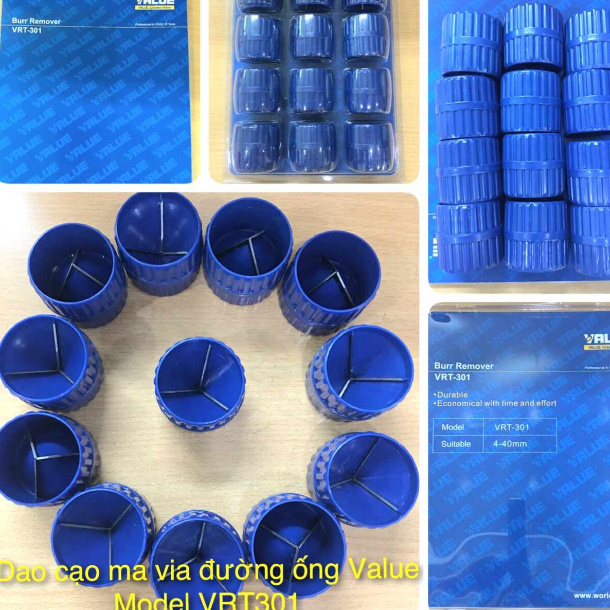 Dao cạo mavia đường ống Value model VRT301