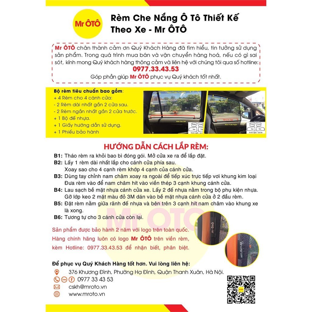 Rèm che nắng, Chắn nắng Toyota veloz