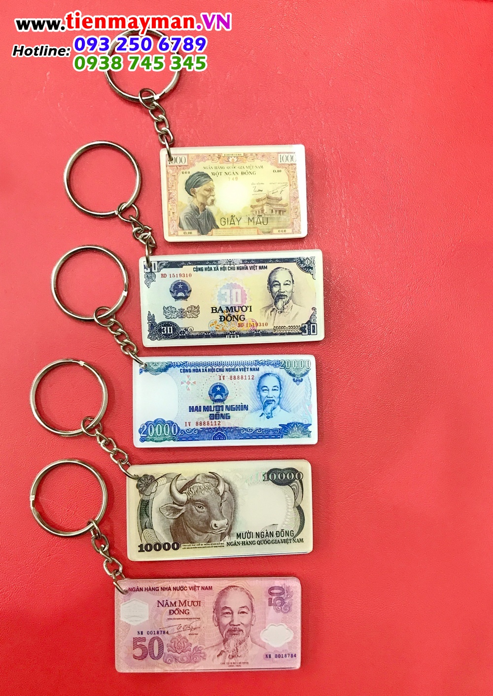 SET 5 - Combo 5 cái móc khóa mica dễ thương cute như hình