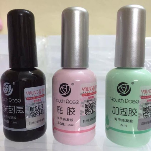 base liên kết  hoa hồng dùng cho nail