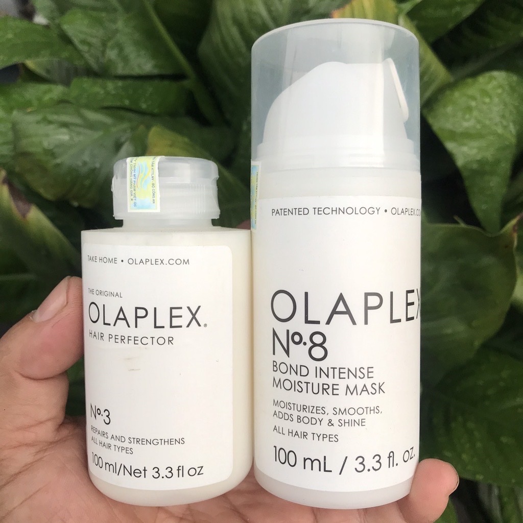 Set phục hồi tóc hư tổn olaplex no 3 - no 8 100mlx2