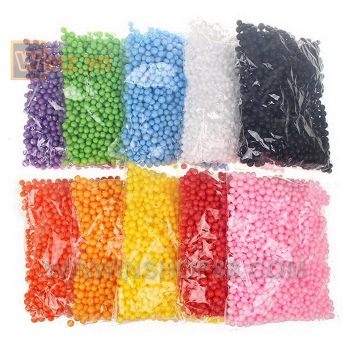 [FREESHIP MAX 15K][HCM] Hạt xốp màu lót hộp quà 30g (loại lớn)
