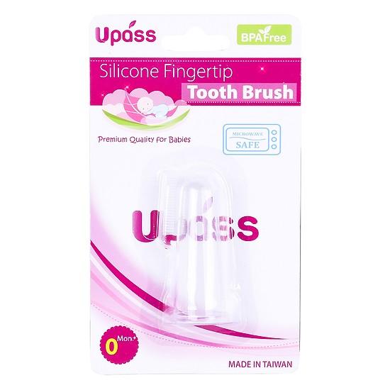 Rơ lưỡi xỏ ngón silicone Upass cho bé