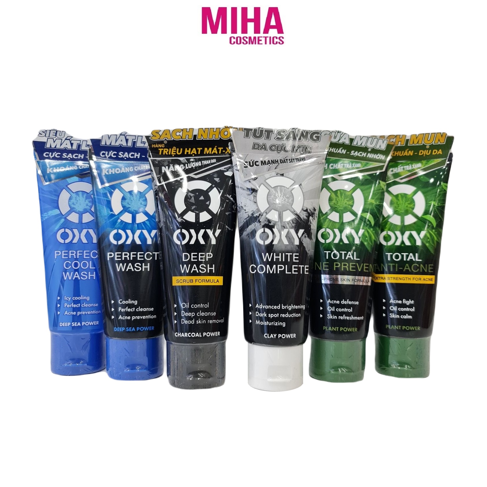 Sữa Rửa Mặt Nam Sạch Sâu Oxy 100g